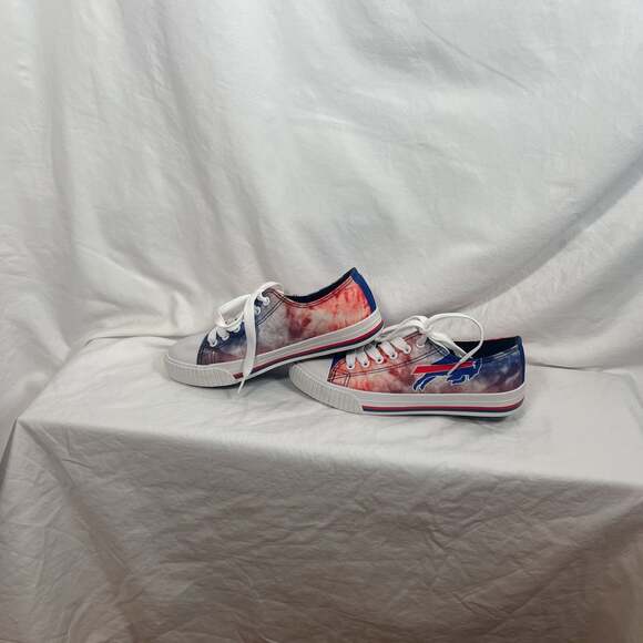 New York Giants FOCO NFL Low Top Sneakers Shoes, Multicolor, Choose Size, NEW!! - Picture 1 of 2